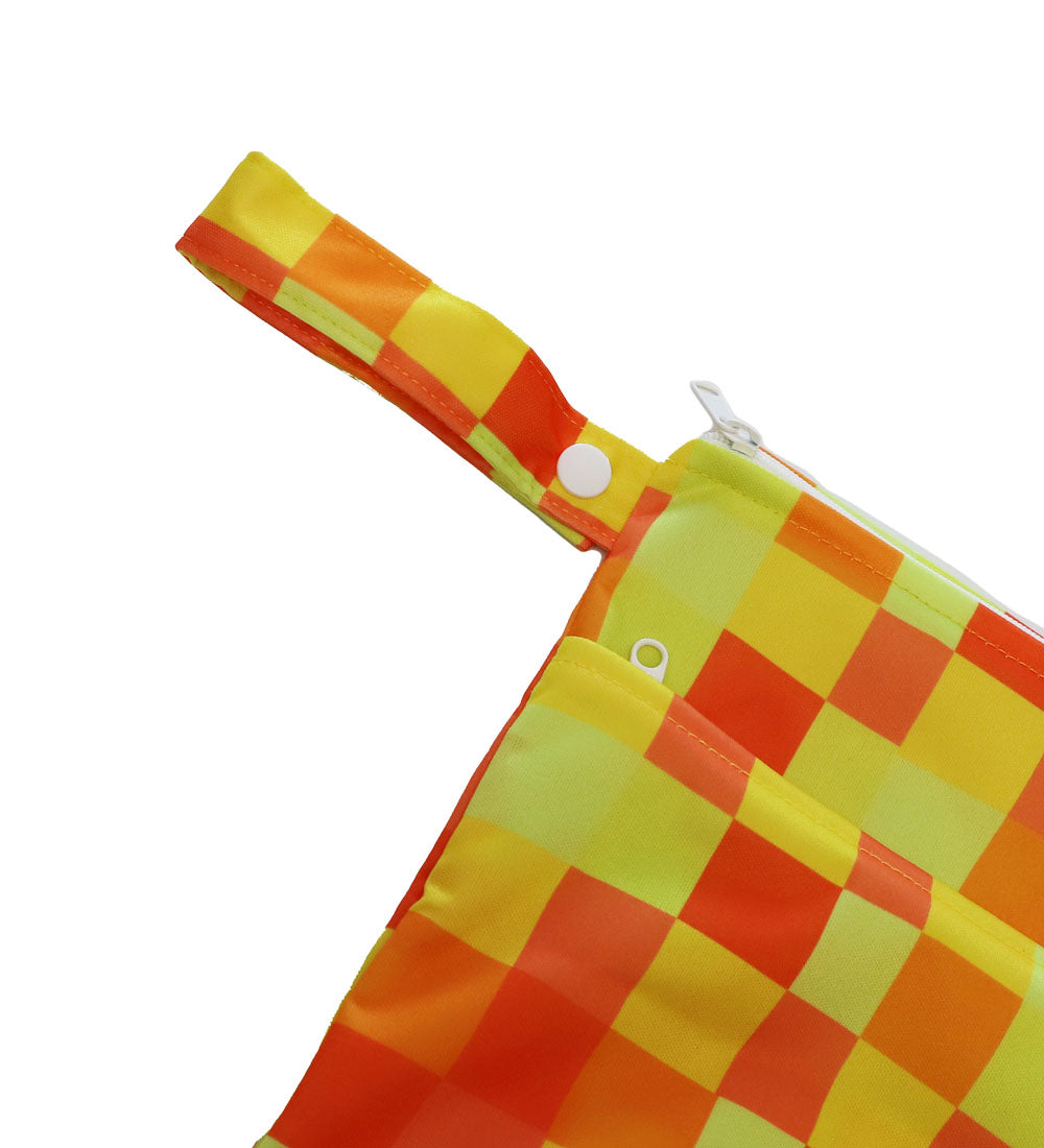 Extra Large Double Pocket Wet Bag - Mosaic