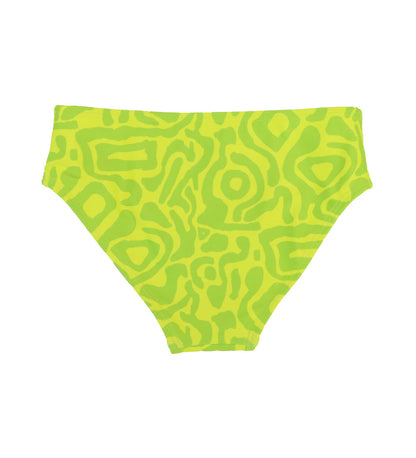 Girls Bikini Bottoms - Lime Light Print