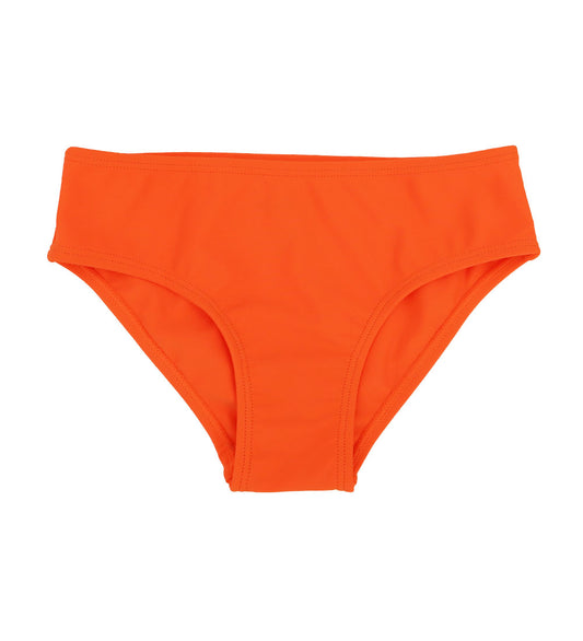 Girls Bikini Bottoms - Zesty Orange
