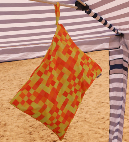 Extra Large Double Pocket Wet Bag - Mosaic