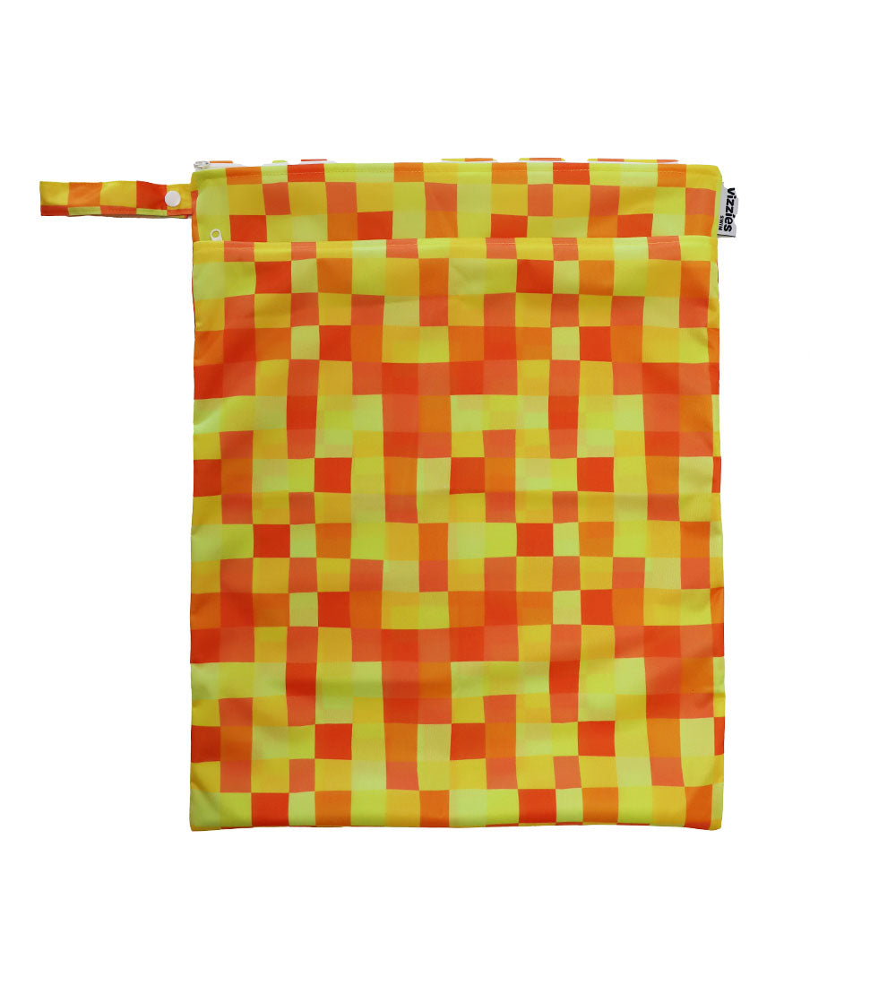 Extra Large Double Pocket Wet Bag - Mosaic