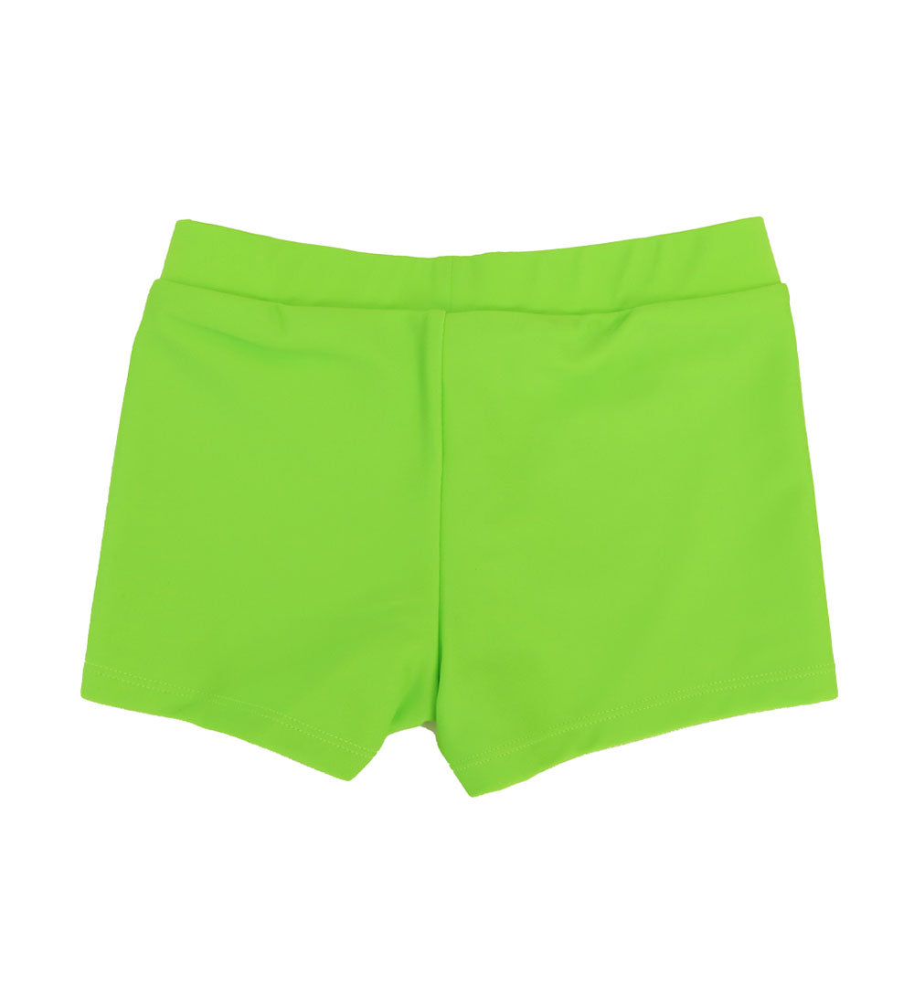Baby Swim Shorts - Green Glow
