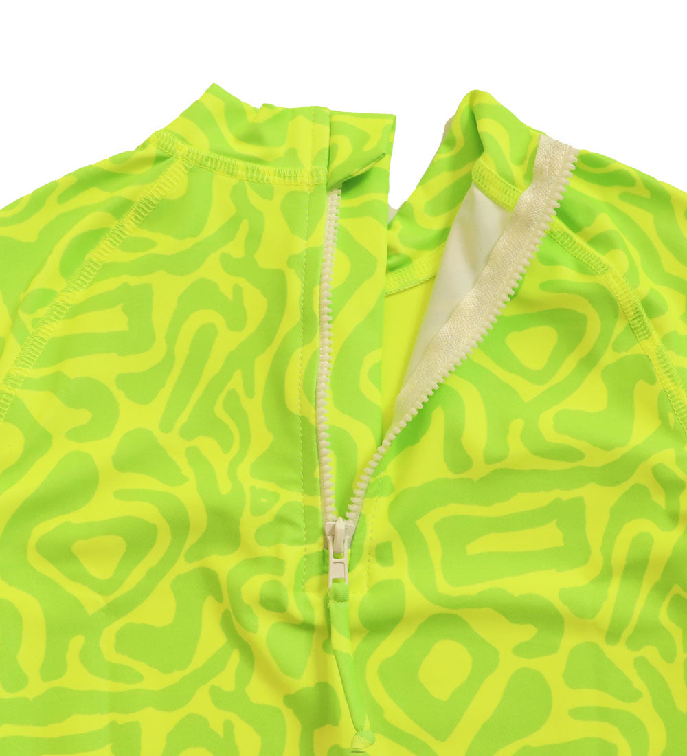 Long Sleeve Rashie - Lime Light Print