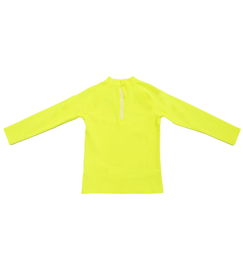 Long Sleeve Rashie - Yellow Zap