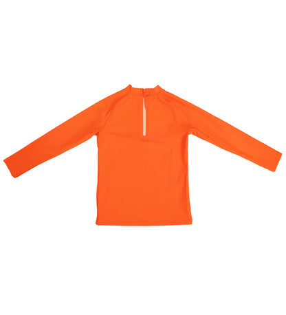 Baby Long Sleeve Rashie - Zesty Orange