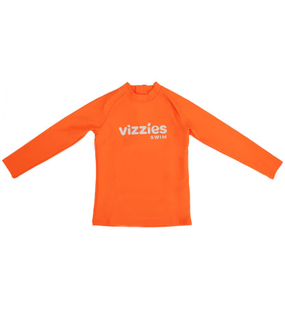 Baby Long Sleeve Rashie - Zesty Orange