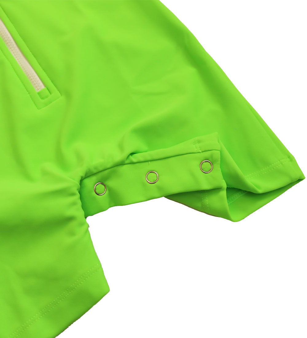 Baby Long Sleeve Swimsuit - Green Glow