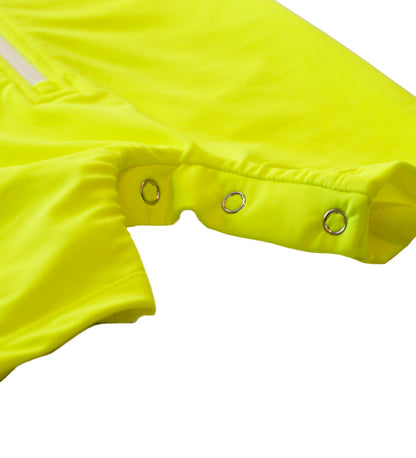 Baby Long Sleeve Swimsuit - Yellow Zap