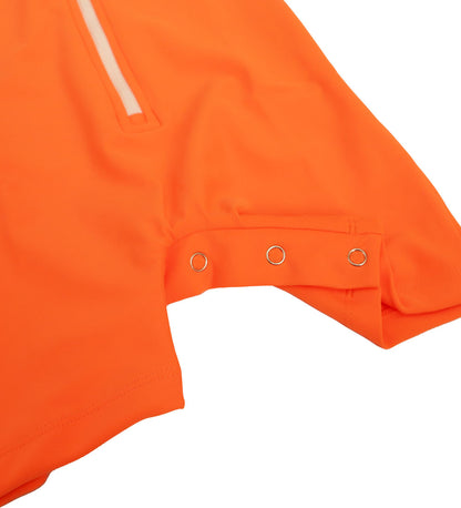Baby Long Sleeve Swimsuit - Zesty Orange