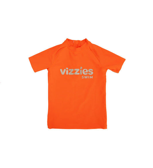 Short Sleeve Rashie - Zesty Orange