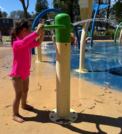 Baby Girls Long Sleeve Swimsuit - Pink Zing