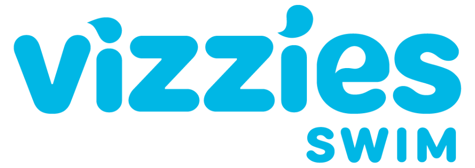 Vizzies Swim Logo in Blue