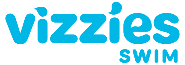 Vizzies Swim Logo in Blue